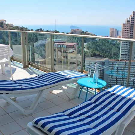 Skyline 20 Apartamento De Lujo Con Terraza Privada Y Vistas Al Mar Benidorm Exterior photo