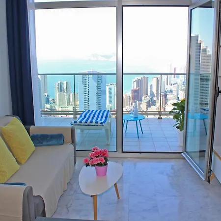 Skyline 20 Apartamento De Lujo Con Terraza Privada Y Vistas Al Mar Benidorm Exterior photo