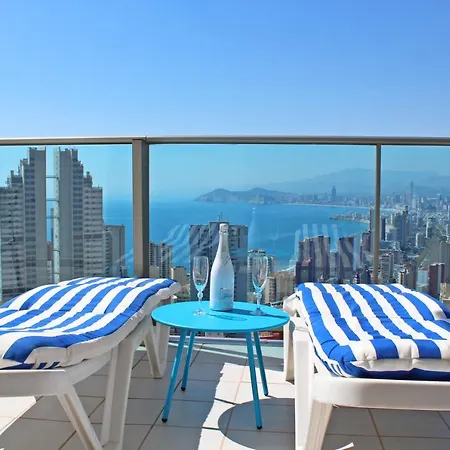 Skyline 20 Apartamento De Lujo Con Terraza Privada Y Vistas Al Mar Benidorm Exterior photo