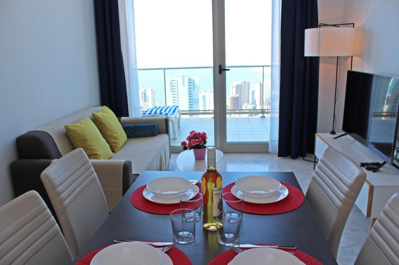 De Lujo Con Terraza Privada Y Vistas Al Mar En Torre Lúgano *